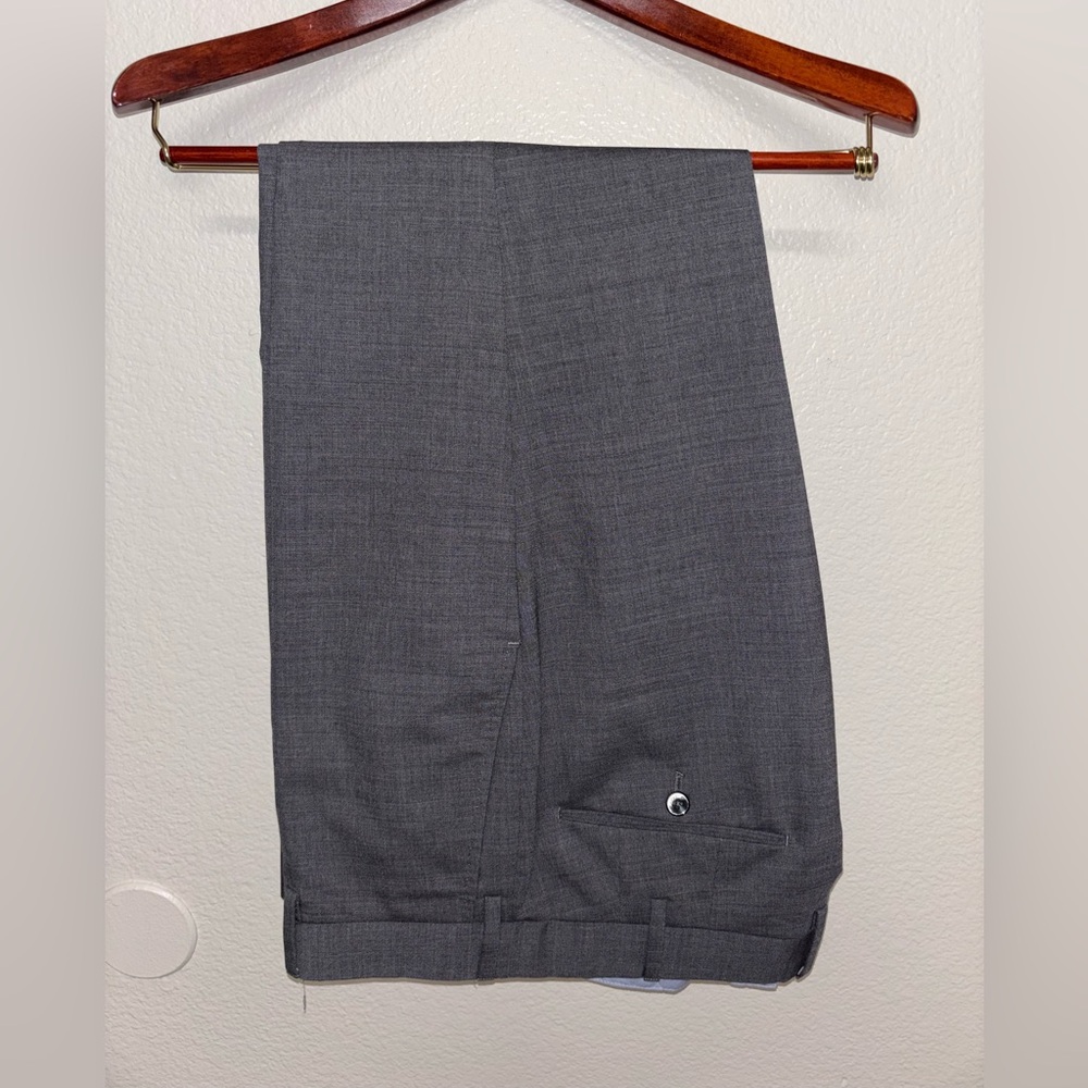 PT01 Slim Fit Taupe Gray Trousers